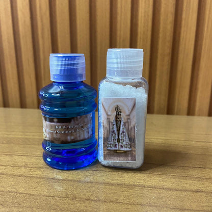 KIT AGUA SAL E ÓLEO NOSSA SENHORA DE NAZARÉ  (1 UNIDADE)
