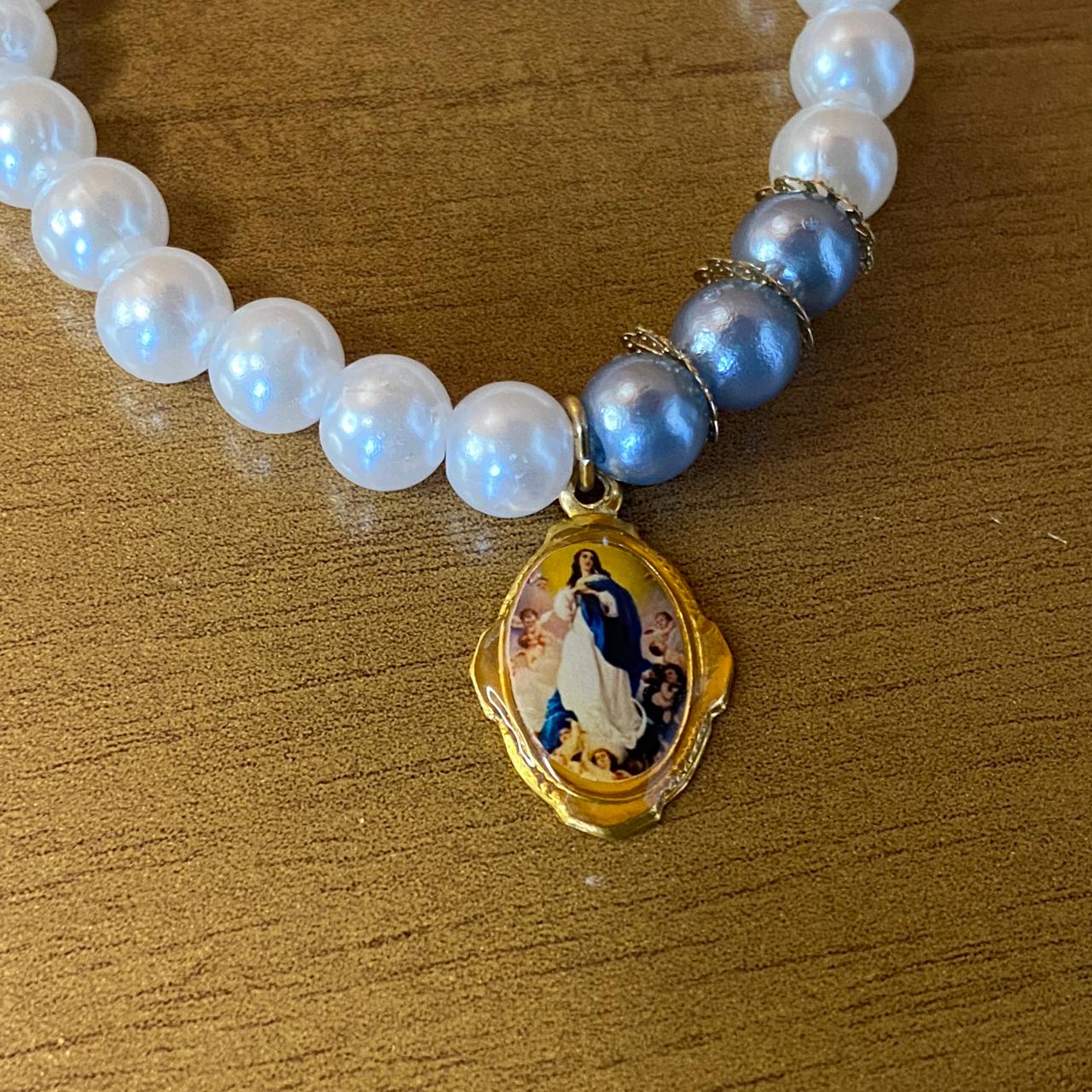 PULSEIRA PÉROLA NOSSA SENHORA DA IMACULADA CONCEIÇÃO (01 UNIDADE)