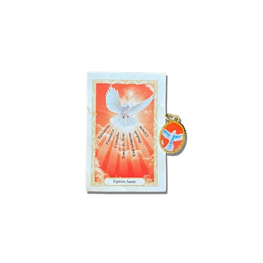 MEDALHA ALUMINIO DIVINO ESPIRITO SANTO (36 UNIDADES)