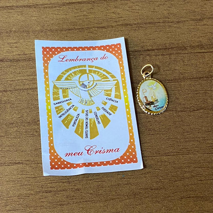 MEDALHA ALUMINIO CRISMA (36 UNIDADES)