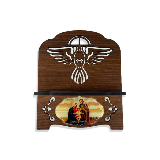 PORTA BIBLIA G SAGRADA FAMÍLIA 30X25 (1 UNIDADE)