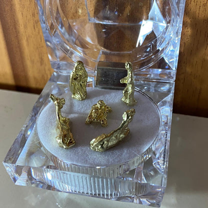 MINI PRESÉPIO ACRÍLICO NA CAIXINHA 04CM (1 UNIDADE)