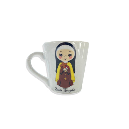 XÍCARA BRANCA SANTA TERESINHA (1 UNIDADE)