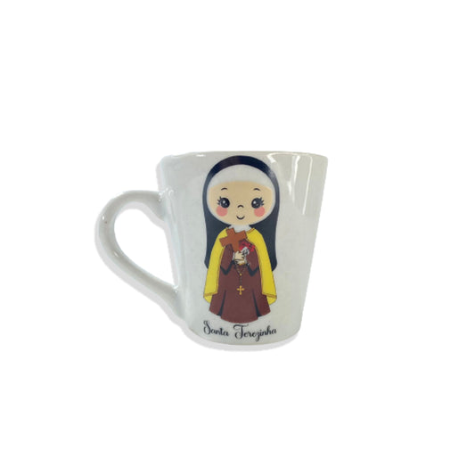 XÍCARA BRANCA SANTA TERESINHA (1 UNIDADE)