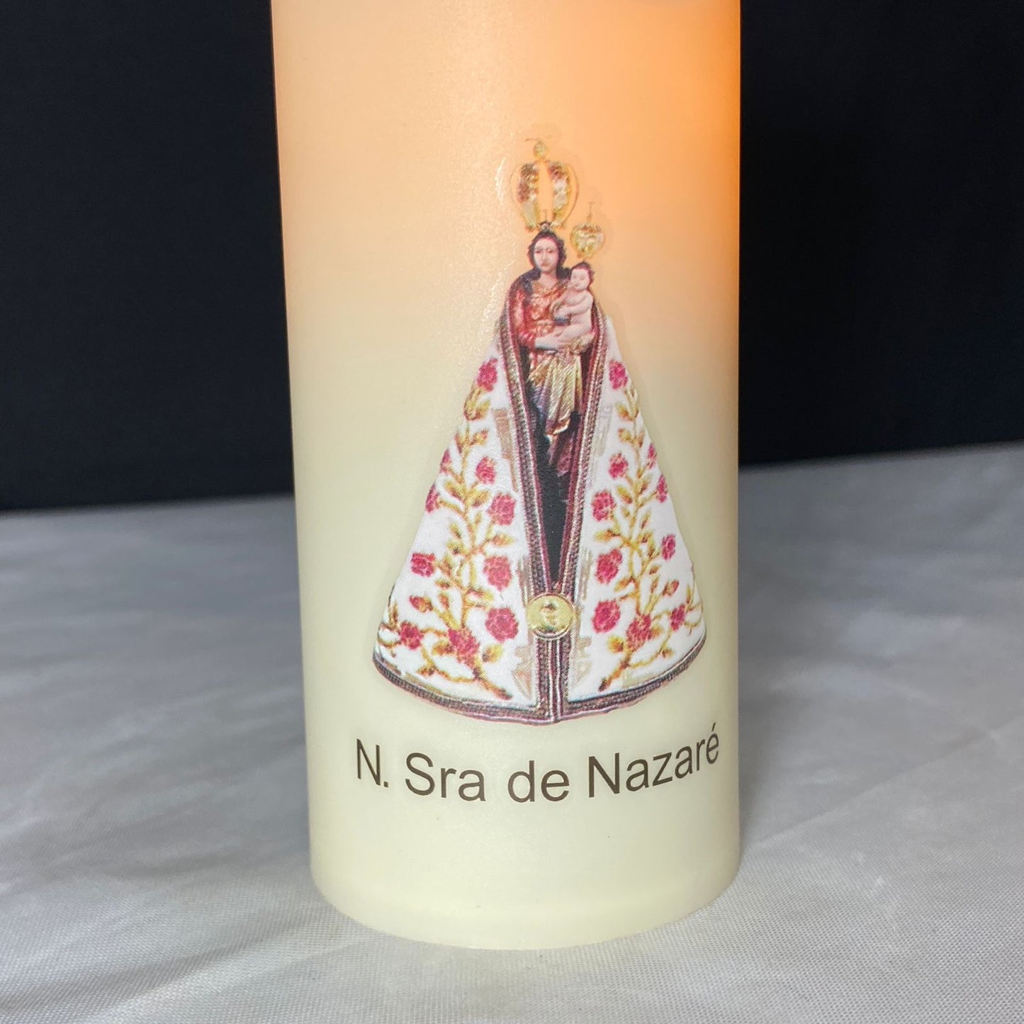 VELA ELETRÔNICA NOSSA SENHORA DE NAZARÉ 11CM (1 UNIDADE)