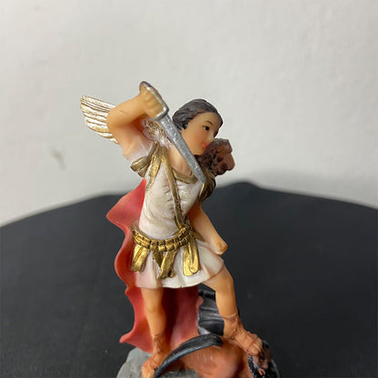 IMAGEM DE RESINA IMPORTADA SÃO MIGUEL 08CM (1 UNIDADE)