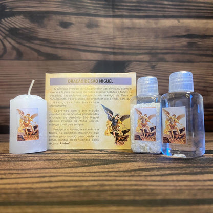 KIT SACRAMENTAL DE ORAÇÃO DE SÃO MIGUEL (1 UNIDADE)