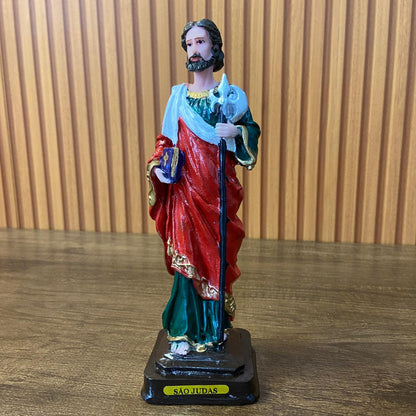 IMAGEM DE RESINA NACIONAL SÃO JUDAS 20CM (1 UNIDADE)