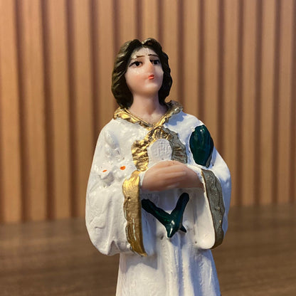 IMAGEM DE RESINA NACIONAL SÃO TARCISIO 13CM (1 UNIDADE)