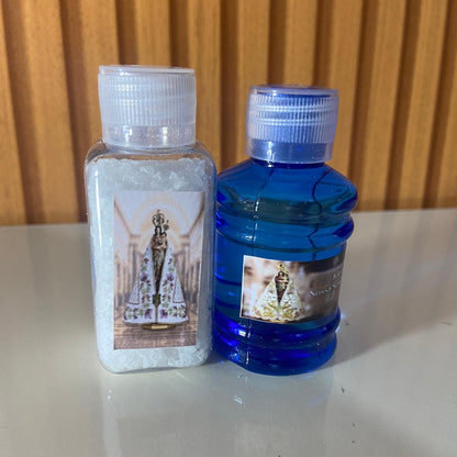 KIT AGUA E SAL NOSSA SENHORA DE NAZARÉ (1 UNIDADE)
