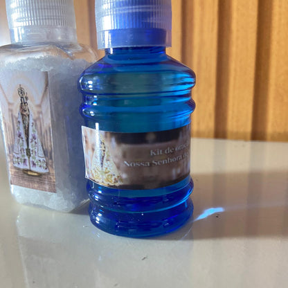 KIT AGUA E SAL NOSSA SENHORA DE NAZARÉ (1 UNIDADE)