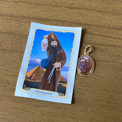 MEDALHA ALUMINIO SÃO LONGUINHO (36 UNIDADES)