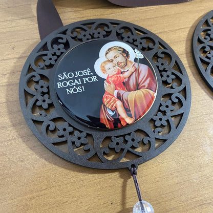 ESCAPULÁRIO DE PORTA TABACO SÃO JOSÉ (1 UNIDADE)