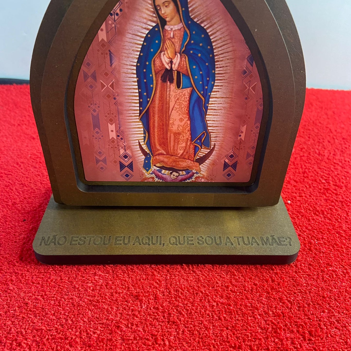 CAPELA MDF NOSSA SENHORA DE GUADALUPE 19CM (1 UNIDADE)