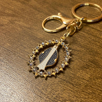 CHAVEIRO LUXO NOSSA SENHORA DAS GRAÇAS COM MOSQUETE MOD4 (6 UNIDADES)