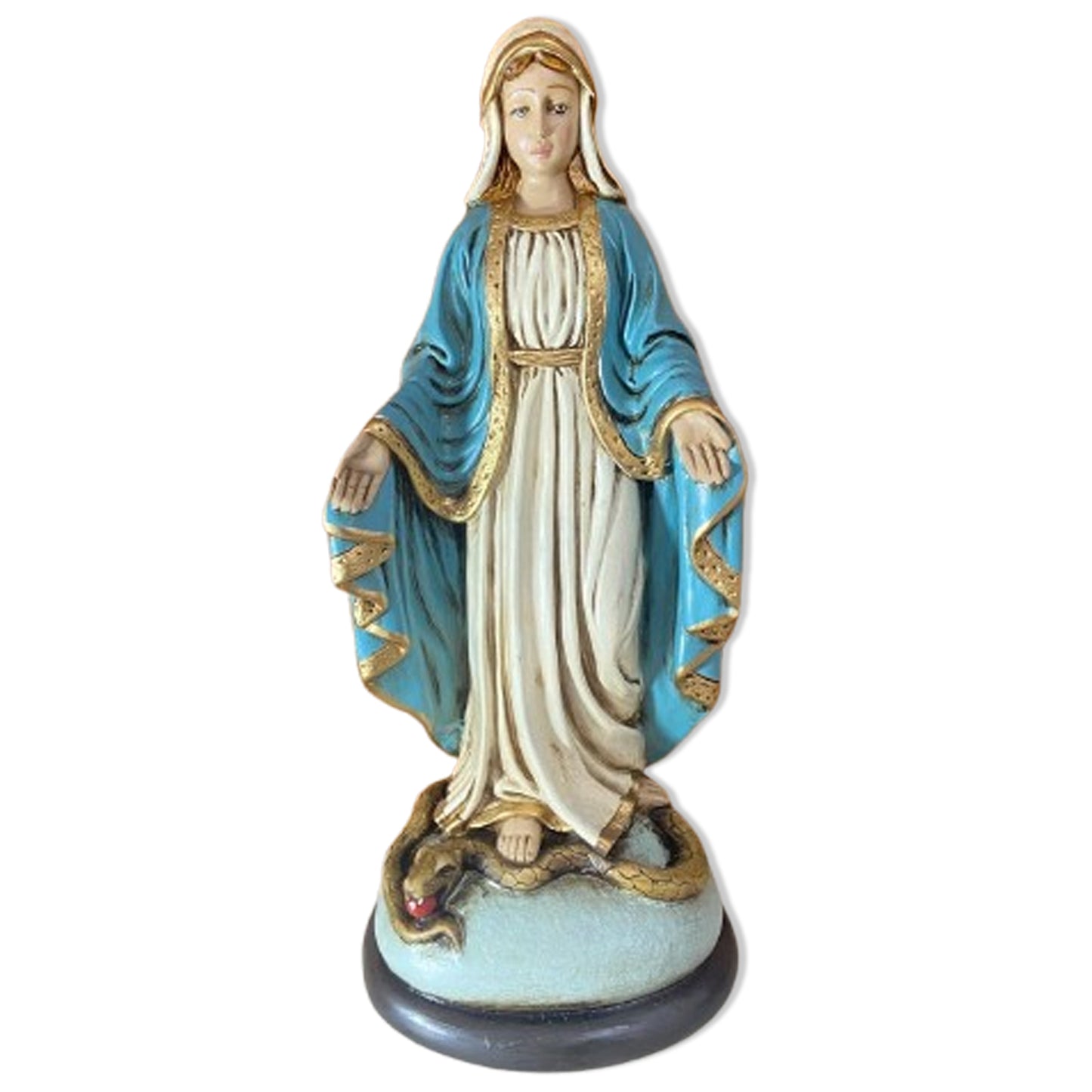 IMAGEM DE GESSO NOSSA SENHORA DAS GRAÇAS 42CM (1 UNIDADE)