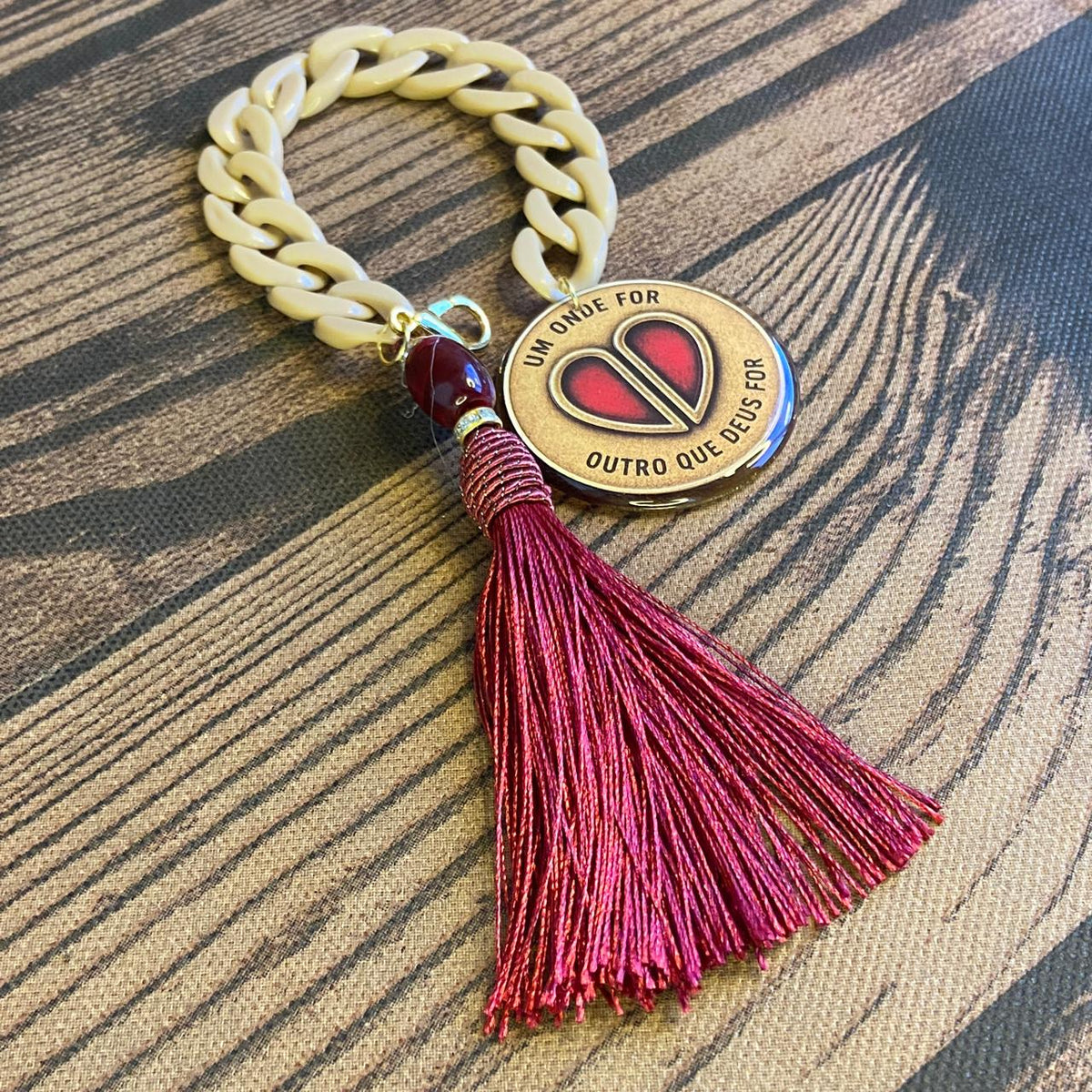 ELO DA CONSAGRAÇÃO  MEDALHÃO RESINADO DO CASAL (1 UNIDADE)