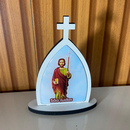 CAPELA MDF DESMONTÁVEL SÃO JUDAS TADEU 11CM (1 UNIDADE)