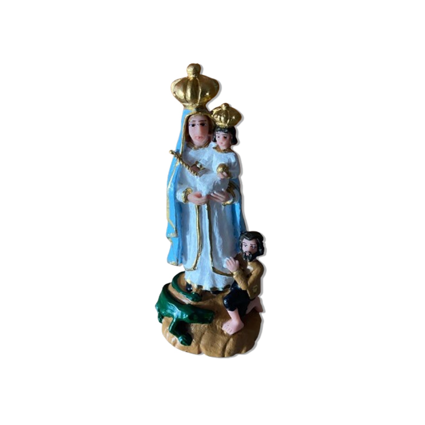 IMAGEM DE RESINA NACIONAL NOSSA SENHORA DA PENHA MOD2 15CM (1 UNIDADE)