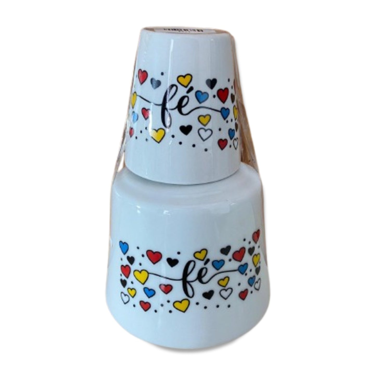 MORINGA DE PORCELANA FÉ 650ML (1 UNIDADE)