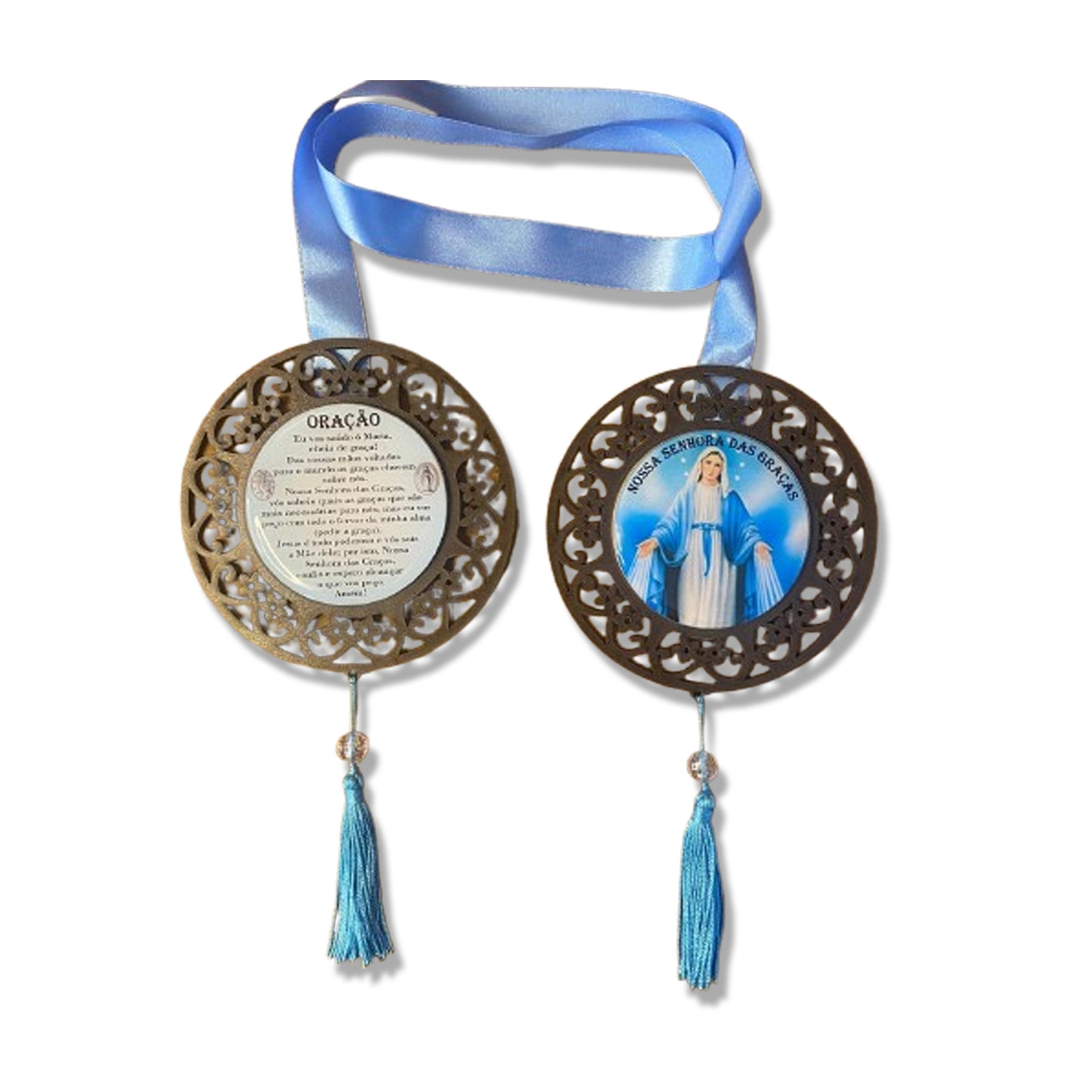 ESCAPULÁRIO DE PORTA TABACO NOSSA SENHORA DAS GRAÇAS (1 UNIDADE)