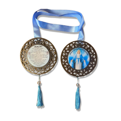 ESCAPULÁRIO DE PORTA TABACO NOSSA SENHORA DAS GRAÇAS (1 UNIDADE)