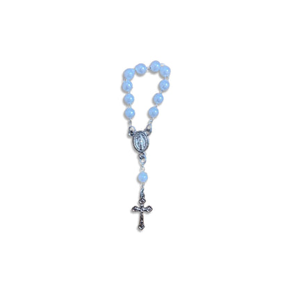 DEZENA DE DEDO PEROLA BRANCA 6MM (12 UNIDADES)