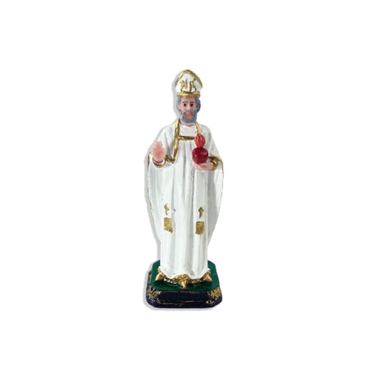 IMAGEM DE RESINA NACIONAL SANTO AGOSTINHO 13CM MOD2 (1 UNIDADE)