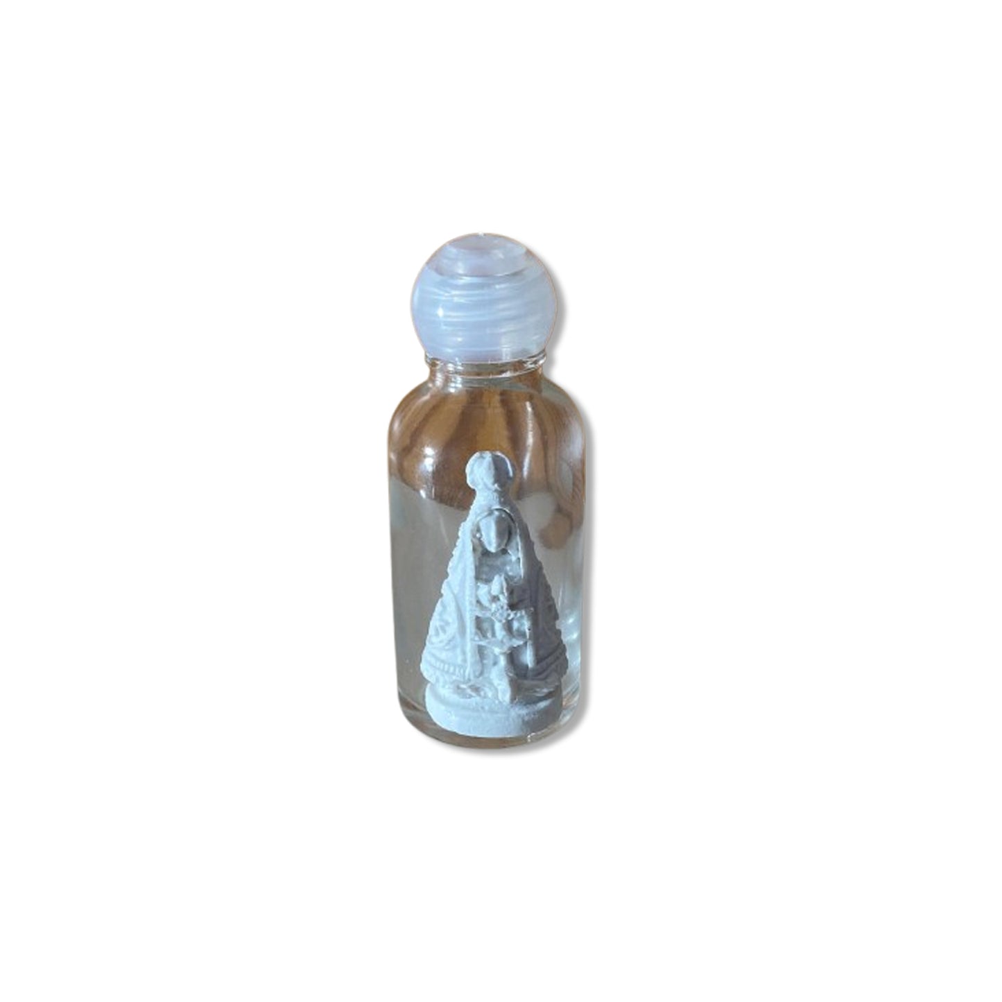 PORTA AGUA BENTA DE VIDRO NOSSA SENHORA APARECIDA 50ML (1 UNIDADE)