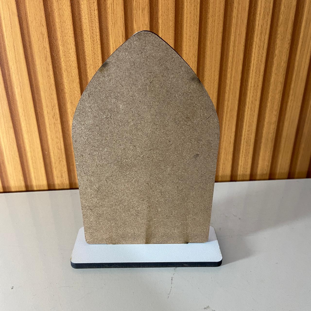 CAPELA MDF VITRAL NOSSA SENHORA DA IMACULADA CONCEIÇÃO 18CM (1 UNIDADE)