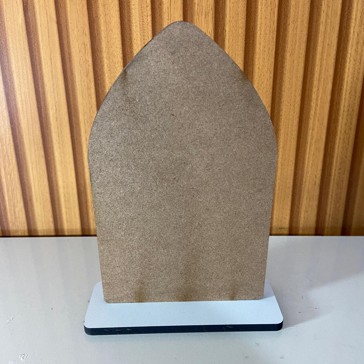 CAPELA MDF VITRAL NOSSA SENHORA DO BOM CONSELHO 18CM (1 UNIDADE)