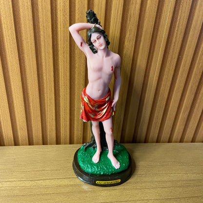IMAGEM DE RESINA NACIONAL SÃO SEBASTIÃO 20CM (1 UNIDADE)
