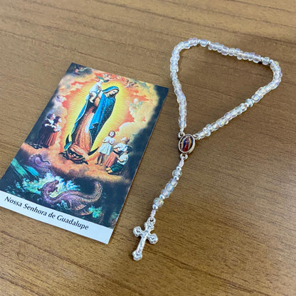 TERÇO MIÇANGA NOSSA SENHORA DE GUADALUPE  4MM (1UNIDADE)