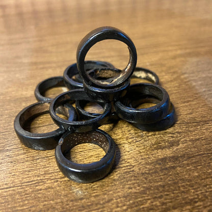 ANEL DE TUCUM PRETO (12 UNIDADE)