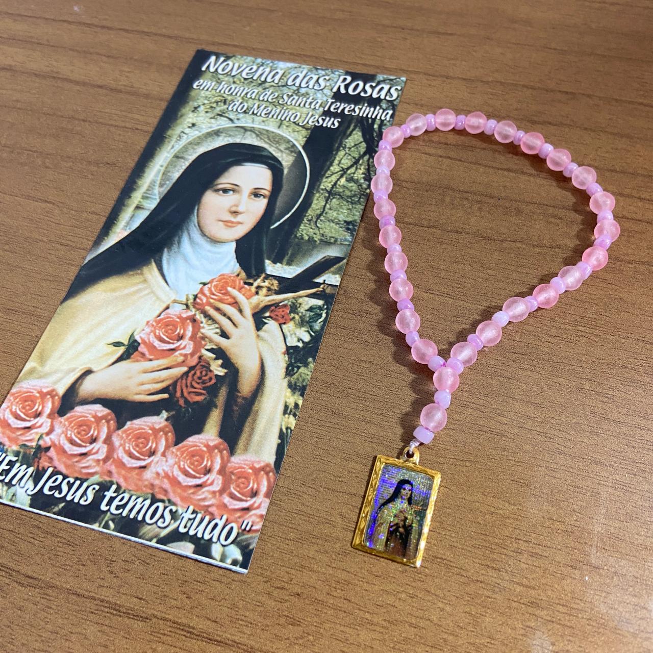 NOVENA DAS ROSAS DE SANTA TERESINHA MOD3 6MM (1 UNIDADE)