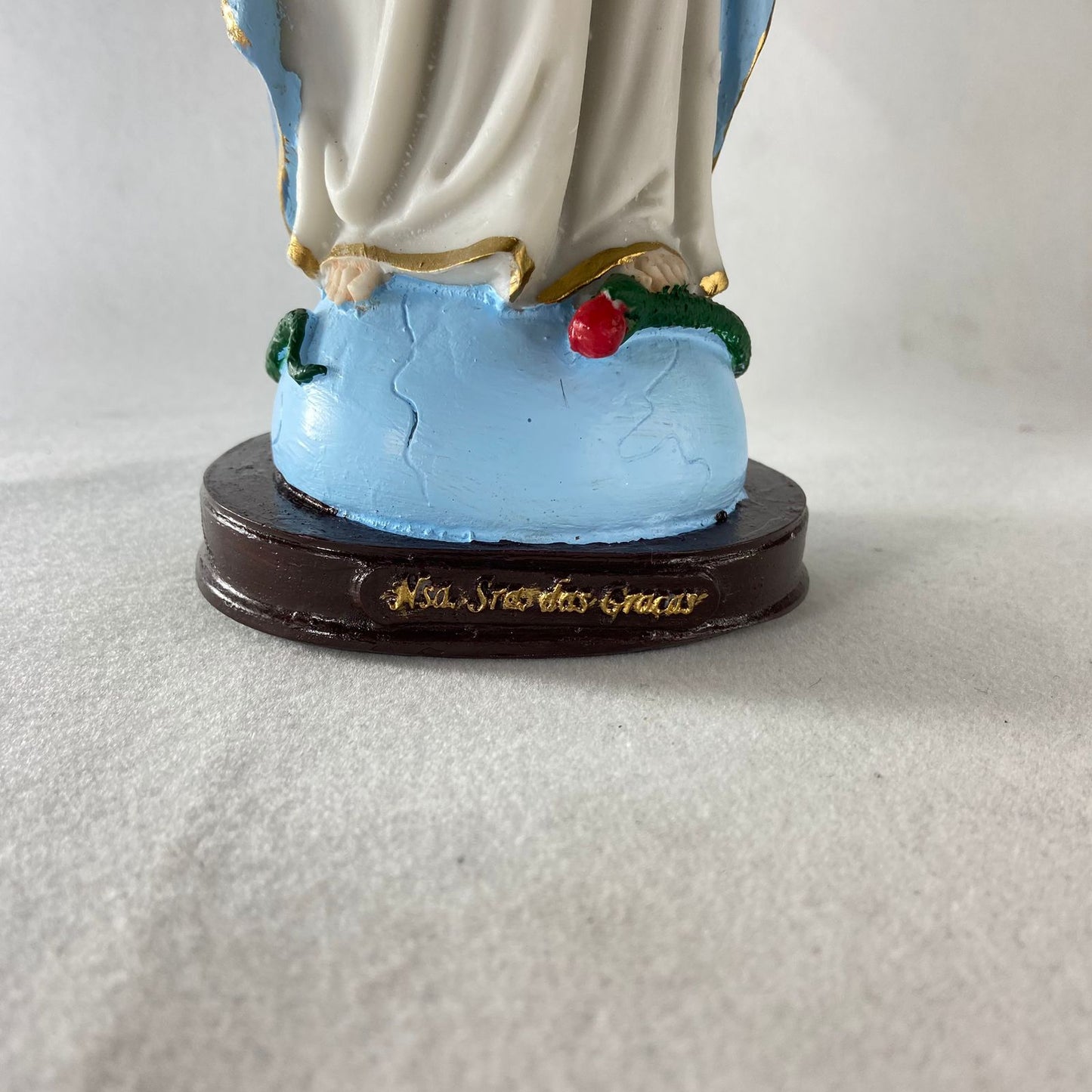 IMAGEM DE RESINA NACIONAL NOSSA SENHORA DAS GRAÇAS 30CM (1 UNIDADE)