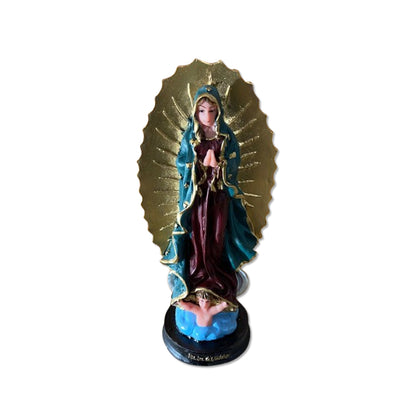IMAGEM DE RESINA NACIONAL NOSSA SENHORA DE GUADALUPE MOD2 21CM (1 UNIDADE)