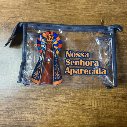KIT NECESSAIRE  NOSSA SENHORA APARECIDA - MOD2 (3 UNIDADES)