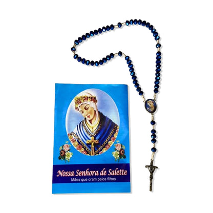 TERÇO NOSSA SENHORA DE SALETTE  8MM (1 UNIDADE)