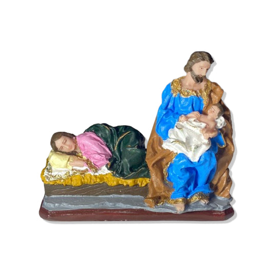 IMAGEM DE RESINA NACIONAL DEIXA MARIA DESCANSAR 16CM (1 UNIDADE)