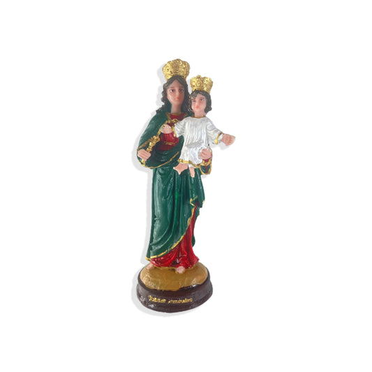 IMAGEM DE RESINA NACIONAL NOSSA SENHORA AUXILIADORA 20CM (1 UNIDADE)