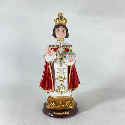 IMAGEM DE RESINA NACIONAL MENINO JESUS DE PRAGA 21CM (1 UNIDADE)