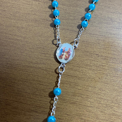 TERÇO PÉROLA NA CAIXINHA DO CASAL  4MM (1 UNIDADES)