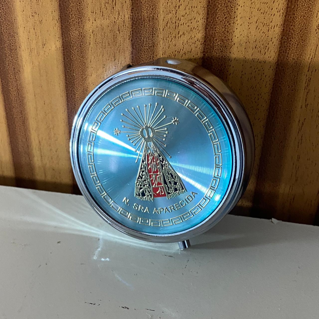 TECA AZUL CLARO NOSSA SENHORA APARECIDA (1 UNIDADE)