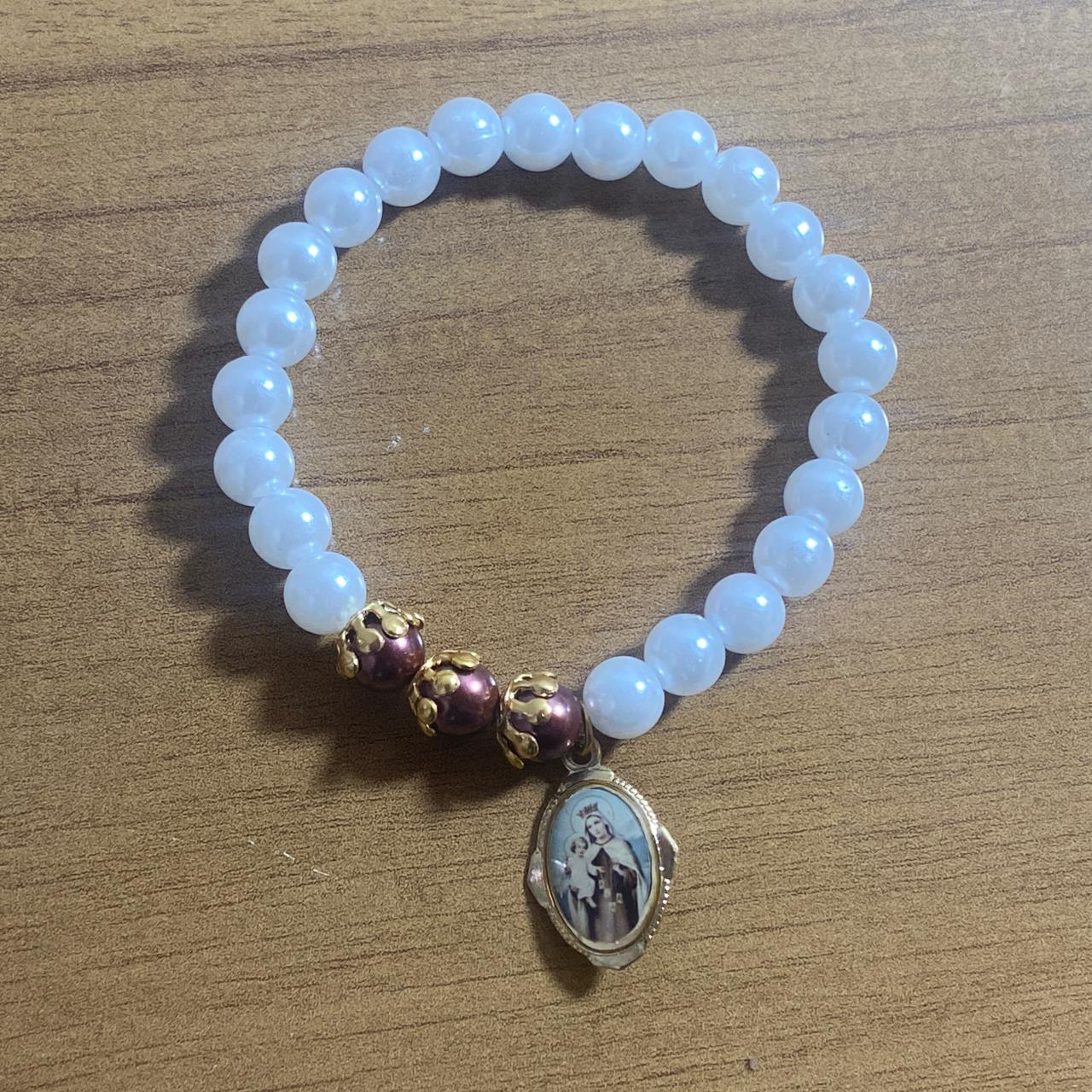 PULSEIRA PÉROLA NOSSA SENHORA DO CARMO (01 UNIDADE)