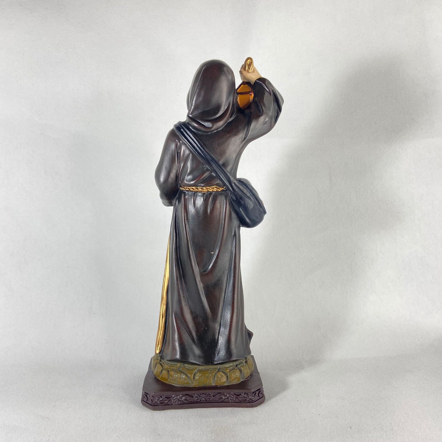 IMAGEM DE RESINA IMPORTADA SÃO LONGUINHO 31CM (1 UNIDADE)