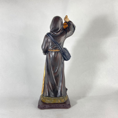 IMAGEM DE RESINA IMPORTADA SÃO LONGUINHO 31CM (1 UNIDADE)