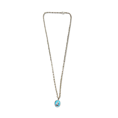 CORRENTE DOURADA COM MEDALHA RESINADA NOSSA SENHORA DO CARMO ( 1 UNIDADE)