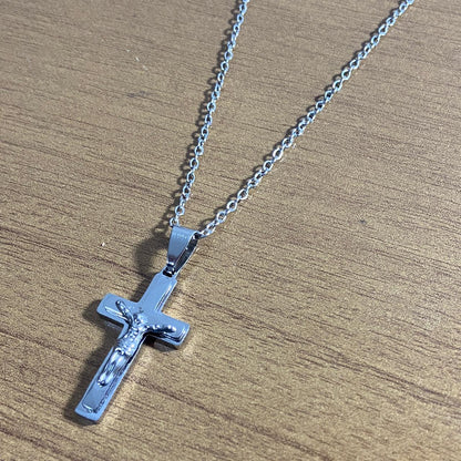 CORRENTE AÇO INOX CRUCIFIXO (1 UNIDADES)