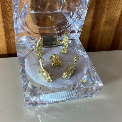 MINI PRESÉPIO ACRÍLICO NA CAIXINHA 04CM (1 UNIDADE)